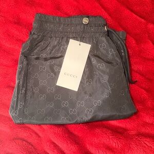 Gucci Black Monogram Bathing suit (Swim Trunks)
